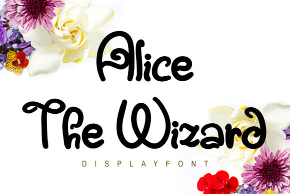 Alice the Wizard: The Whimsical Display Font That Brings Magic to Your Projects