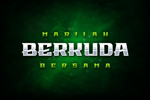 Berkuda: The Unique Display Font for Creative Projects