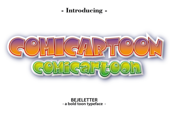 Comicartoon: Bringing Playful Charm to Modern Design Projects