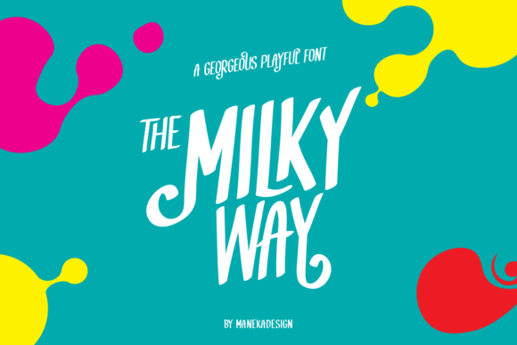 Discover MilkyWay: The Bouncy Font That Transforms Your Designs