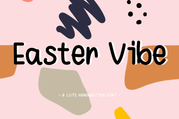 Easter Vibe: The Quirky Display Font for Joyful Designs