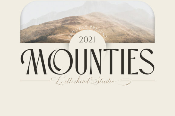 Elevating Visual Identity with Mounties: Where Calligraphy Meets Contemporary Design