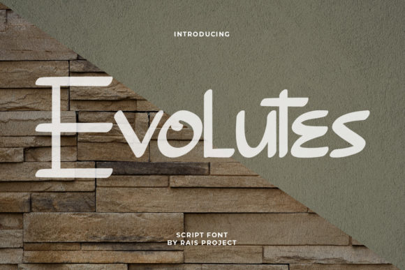 Evolutes: A Bouncy Display Font for Contemporary Design Workflows