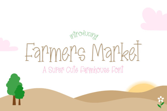 Farmers Market: A Quirky Font for Creative Projects