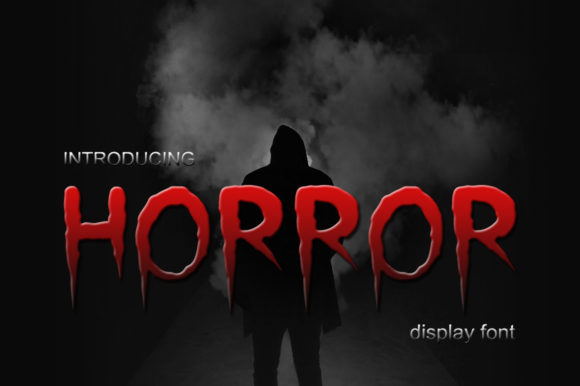 Horror: The Spooky Display Font That Brings Your Creepy Projects to Life