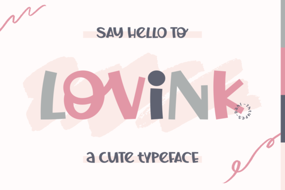 Lovink: The Whimsical Font That Elevates Creative Projects