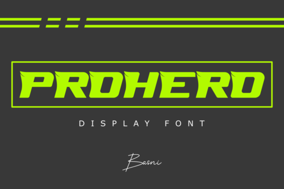 Prohero: Elevating Visual Identity Through Unique Typography