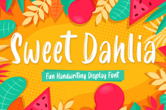 Sweet Dahlia: Integrating a Playful Display Font into Professional Workflows
