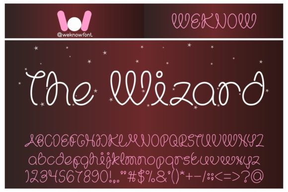 The Wizard: Redefining Visual Storytelling with a Cool, Thin Display Typeface
