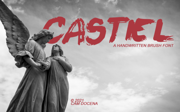Why Castiel Is the Definitive Brushed Display Font for Modern Branding